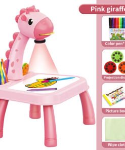 Drawing Toys Projector Reusable Draw Board Toy Education Kids Painting Board Desk Arts And Crafts